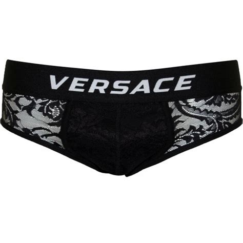 versace men's underwear lace|Versace men's swim brief.